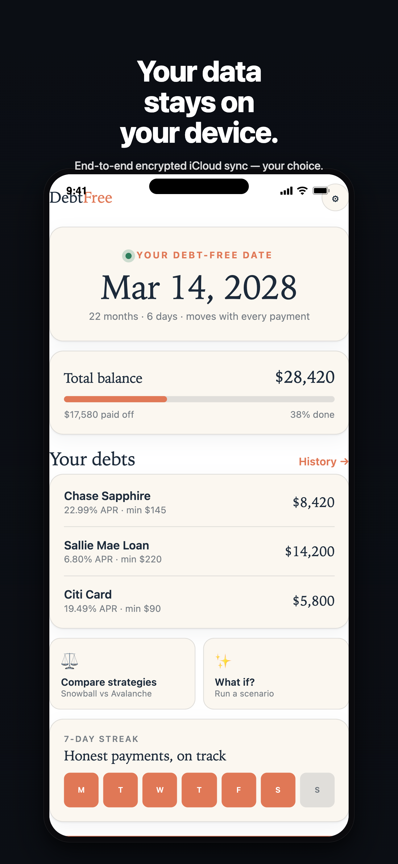 DebtFree screenshot 8